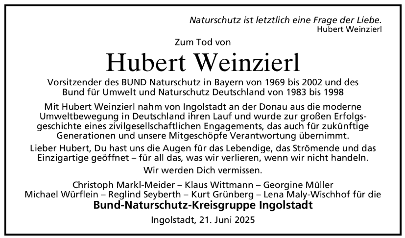 Todesanzeige